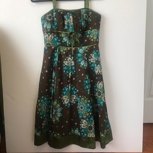 Signature By Robbie Bee Fit & Flare Floral Dress